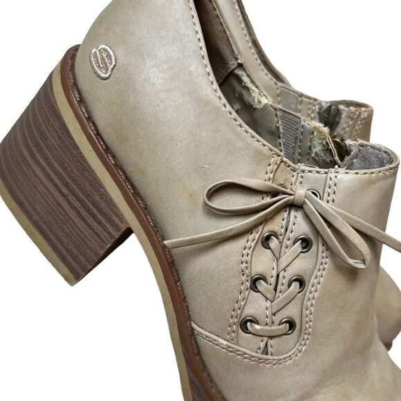 Y2K Skechers Somethin' Else Chunky Round Toe Block Heel Platforms - Picture 5 of 15